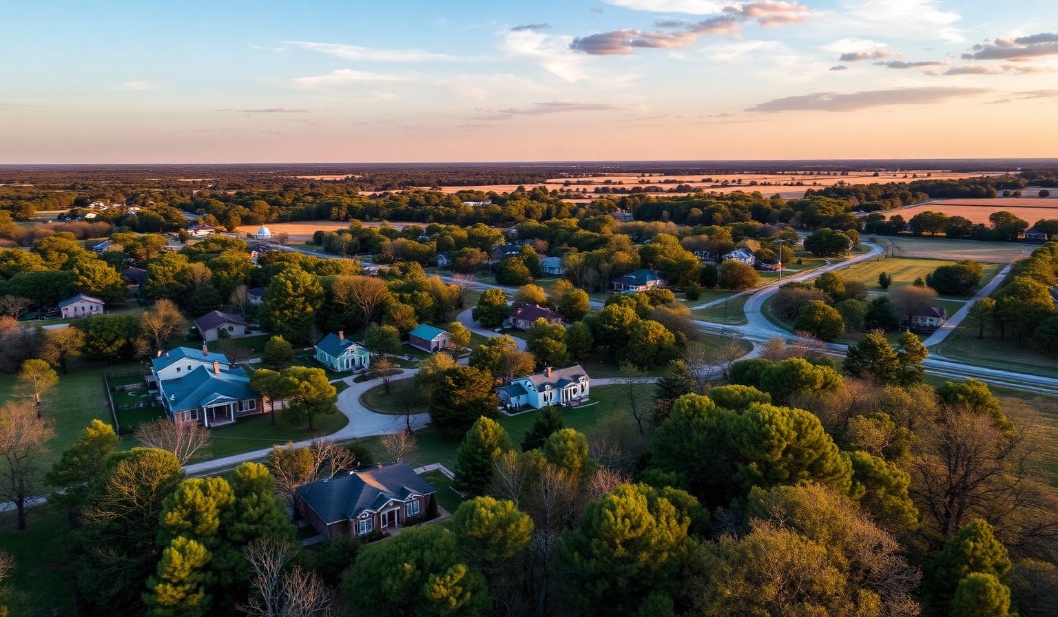 Magnolia, TX skyline
