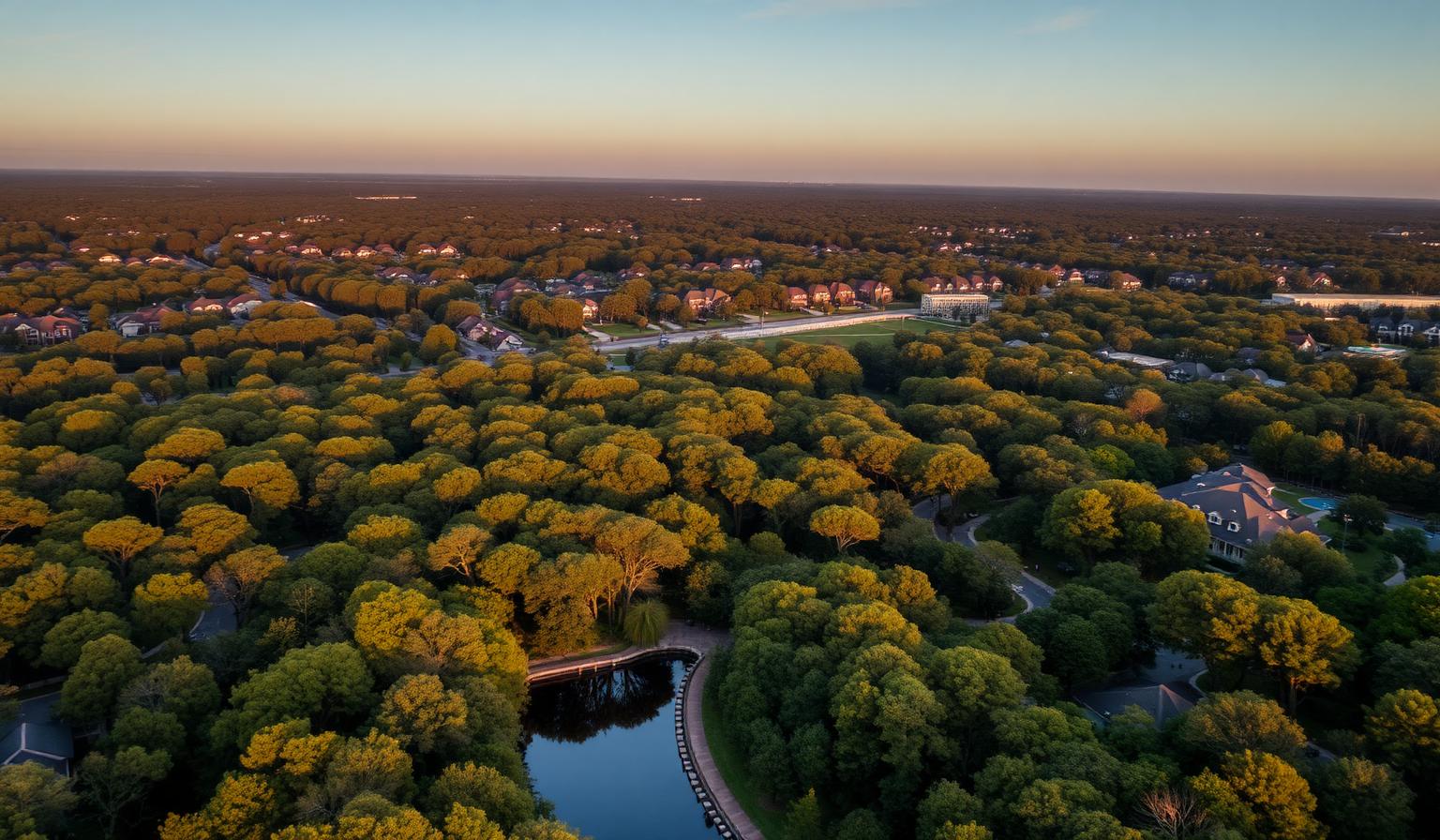 The Woodlands, TX skyline