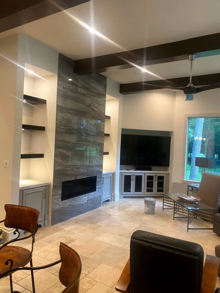 Custom Fireplace & Built-Ins